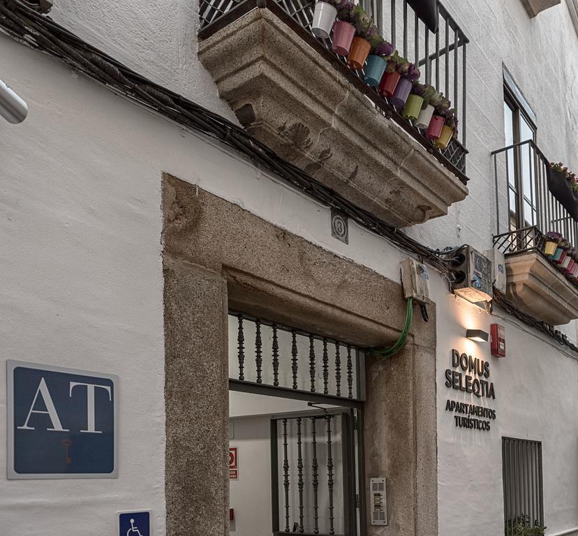 Apartamentos Turisticos Domus Seleqtia Plaza Mayor Caces المظهر الخارجي الصورة